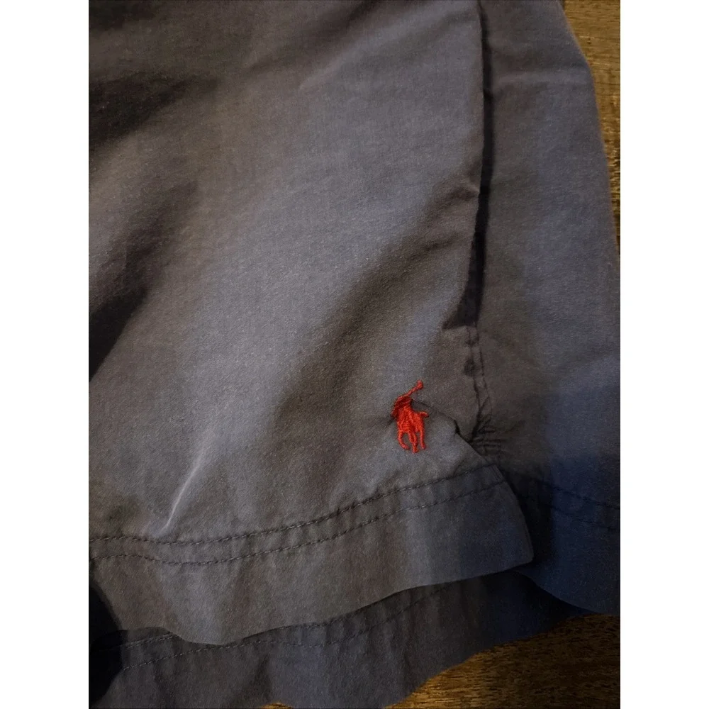 Polo Sport Ralph Lauren Swim Trunks Shorts Mens XL Blue Lined Drawstring Pockets